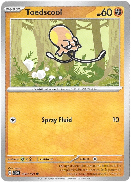 Journey Together: Toedscool- 088/159 - Normal - NM