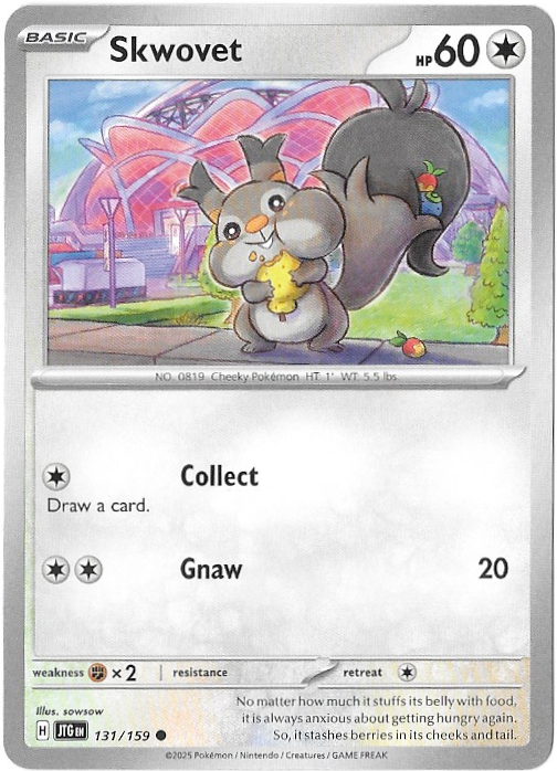 Journey Together: Skwovet - 131/159 - Normal - NM