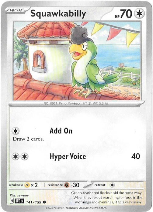 Journey Together: Squawkabilly - 141/159 - Normal - NM