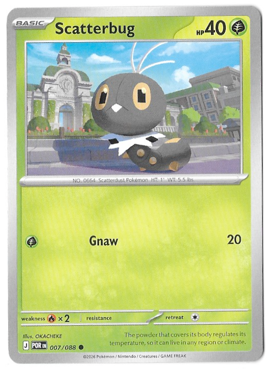 Perfect Order: Scatterbug - 007/088 - Normal - NM