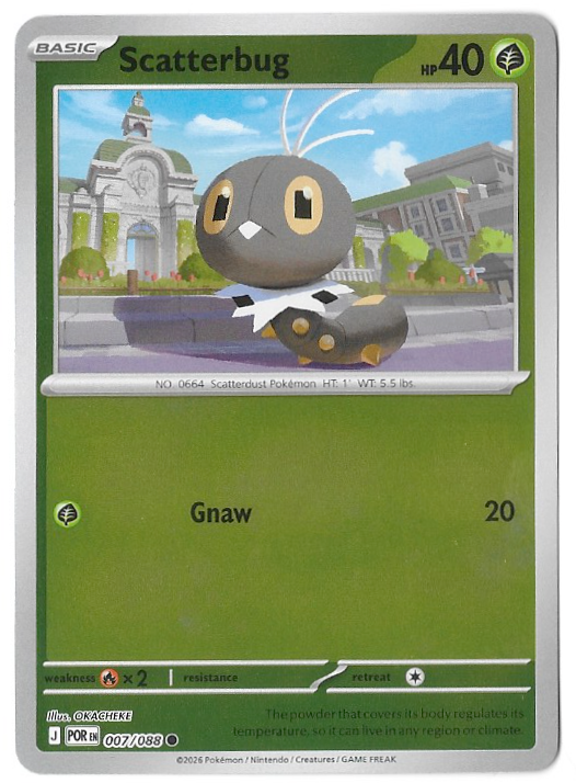 Perfect Order: Scatterbug - 007/088 - Reverse Holofoil - NM