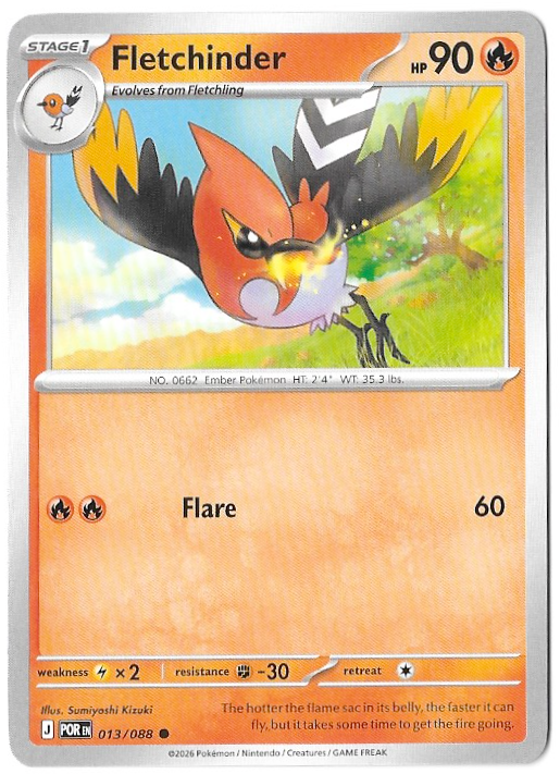Perfect Order: Fletchinder - 013/088 - Normal - NM